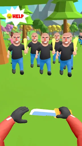 Gameplay screenshot 3 from Hit Master 3D - Knife Assassin - Action game